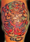 Hanuman tattoo