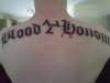 My BnH Tat, on my upper back tattoo