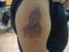 P.U.S.H. (Pray Untill Something Happens) tattoo