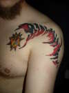 Souleater sun tattoo