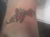 butterflyflowers tattoo