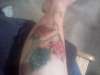 flowers and vine tattoo