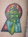 Green Guy tattoo