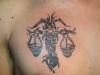 Libra Scales tattoo