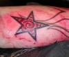 cool star tattoo