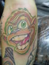 nu skool monkey tattoo