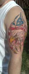 American Eagle tattoo