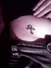 Ankh tattoo