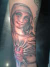 Day Of The Dead Virgin Mary tattoo