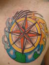 Elemental Compass tattoo