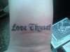 Love Thyself tattoo