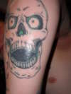 Skull tattoo