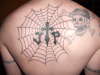 Spider Web tattoo