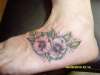 Two Flowers tattoo