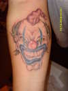 Wicked Clown tattoo