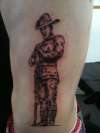 anzac soldier tattoo