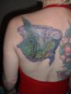 A'tuin the world turtle 2nd sitting tattoo