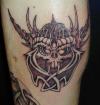 Celtic Skull tattoo