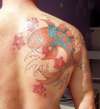 koi fish tattoo kalypso thessaloniki