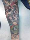 lower part of my sleeve tattoo