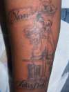 never satisfied tattoo