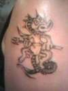 Ashley's Dragon tattoo