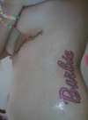 Barbie(Third tat] tattoo