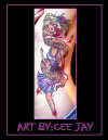 Beautifully mangled tattoo