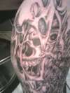Dave's leg tattoo