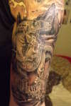 Dinosaurs tattoo