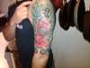 Family Crest Half Sleeve tattoo