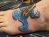 Frog tattoo