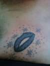 Linda's Lips tattoo