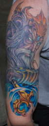 Poseidon Update tattoo