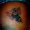 Queen bee tattoo