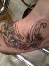 Tattoo on Faith's foot