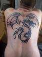 dragon  let me know how im doing tattoo