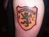 football badge tattoo
