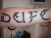 football tattoo