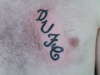 football tattoo