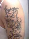 laugh now cry later tattoo