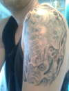 one side tattoo