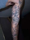 skull sleeve 4 tattoo