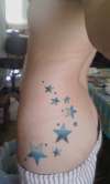14 blue stars tattoo