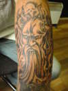 viking wizard tattoo