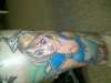 Alice in Wonderland tattoo
