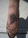 Angel wing tattoo