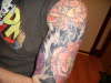Asian Flowers tattoo