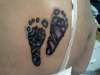 Baby Feet tattoo