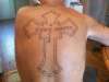 Big Cross on Back Rate My Ink tattoo